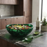 Urban Attitude LILA Large Paired Servers Length 30cm, Width 7.5cm (Spoon) - Sage Mist