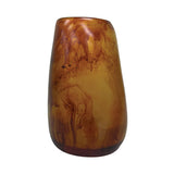 Urban Attitude RACH Large Vase Height 25.5cm, Width 17cm, Opening 6cm x 9cm - Burnt Amber