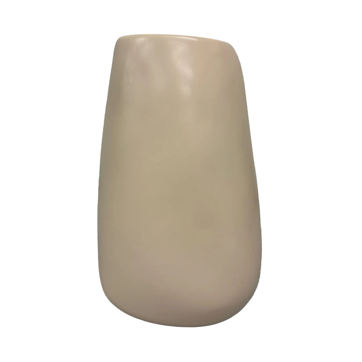 Urban Attitude RACH Large Vase Height 25.5cm, Width 17cm, Opening 6cm x 9cm - Stone Ivory