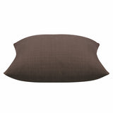 Elements Stone Brown Solid Base Colour Cushion Cover