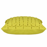 Pack of 4 Flux Mustard Yellow 3D Textured 45cm x 45cm Cushion Covers
