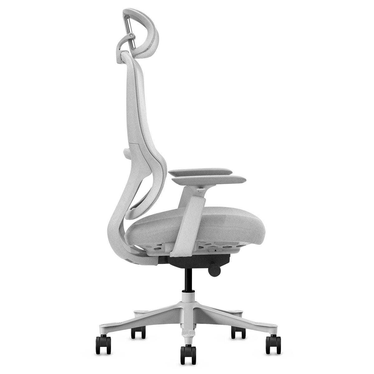 Lifespan Fitness DM8 Ergonomic Office Desk Chair (White/Grey)