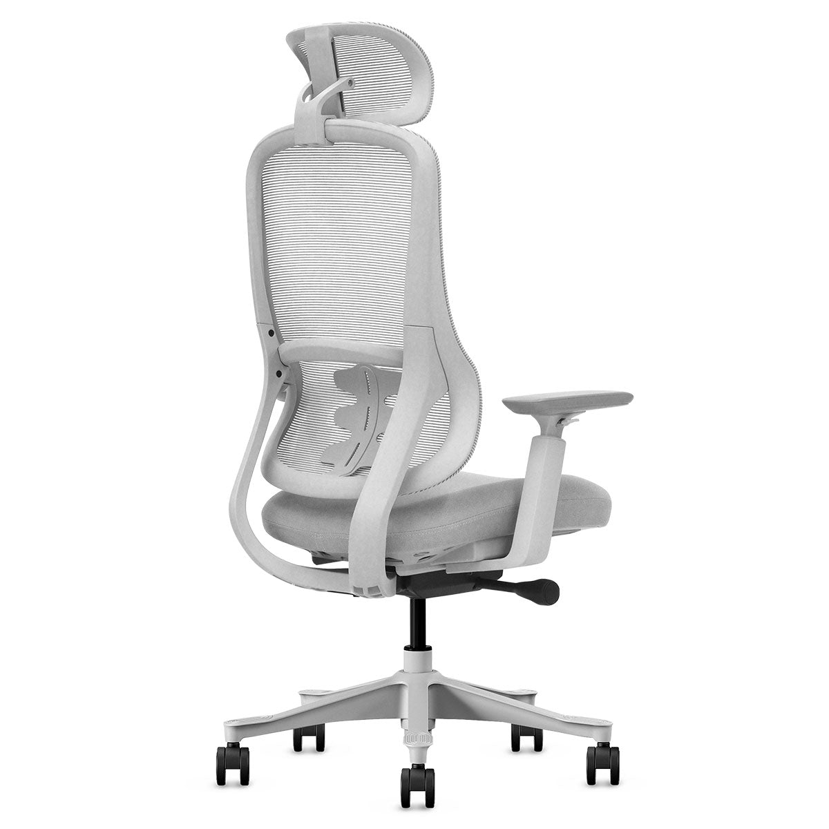 Lifespan Fitness DM8 Ergonomic Office Desk Chair (White/Grey)