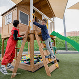 Lifespan Kids Warrigal Cubby House with 2.2m Slide (Yellow)