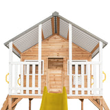 Lifespan Kids Winchester Cubby House with Elevation Platform and Yellow Slide