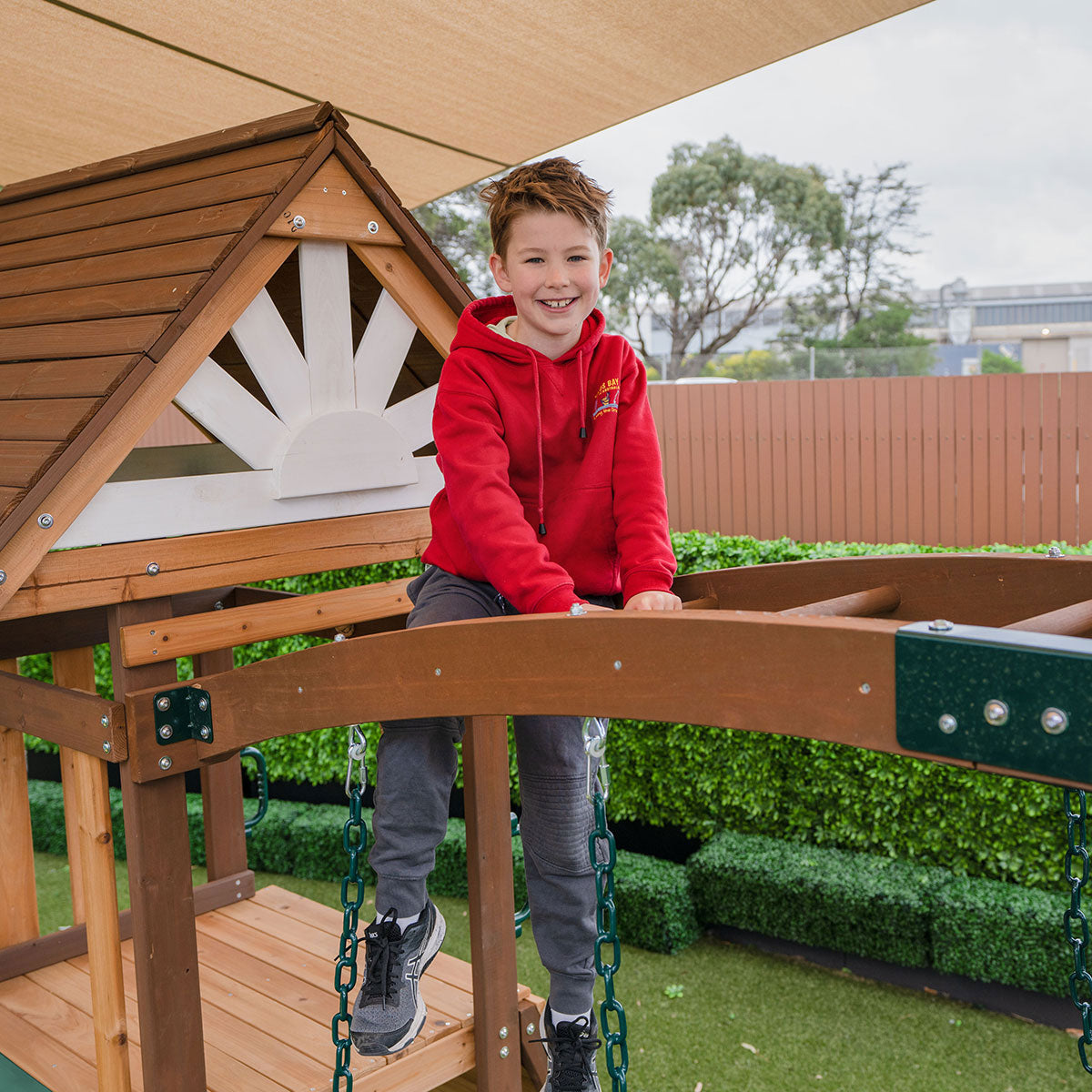 Lifespan Kids Armadale Swing Set & Play Centre with Two 2.2m Slide (Yellow)