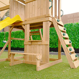 Lifespan Kids Carindale Swing Set & Play Centre with 2.2m Slide (Yellow)