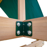 Lifespan Kids Greenvale Swing Set & Play Centre with 1.8m Slide (Green)