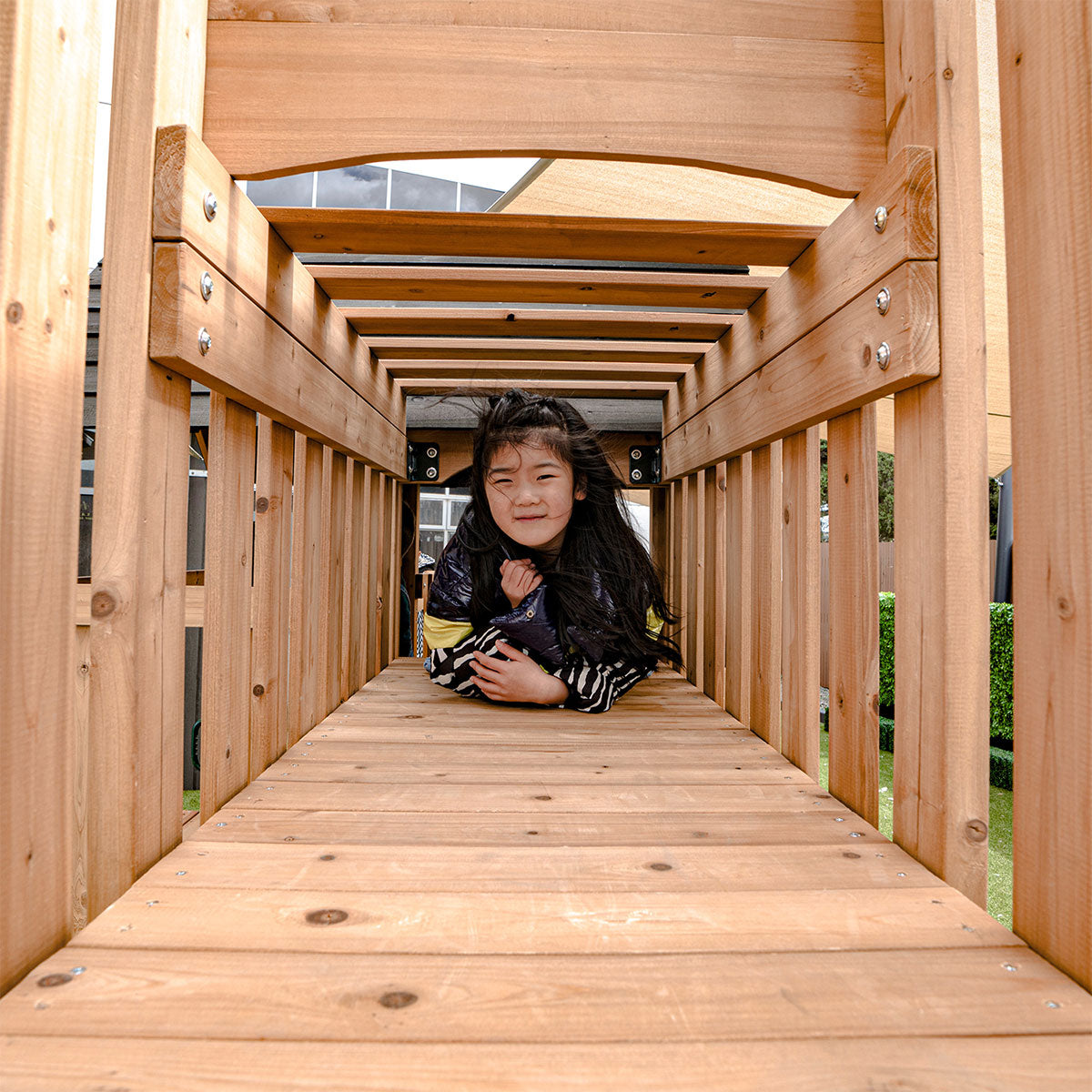 Lifespan Kids Kensington Swing Set, Monkey Bars & Play Centre with 2.2m Slide (Pastel Blue)