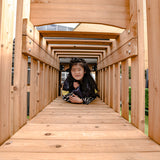 Lifespan Kids Kensington Swing Set, Monkey Bars & Play Centre with 2.2m Slide (Yellow)