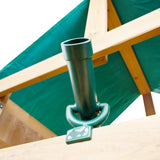 Lifespan Kids Montrose Swing Set & Play Centre with 2.2m Slide (Pastel Green)