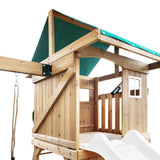 Lifespan Kids Montrose Swing Set & Play Centre with 2.2m Slide (White)