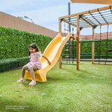 Lifespan Kids Orangutan Monkey Bars Jungle Gym Climbing Frame with 2.2m Slide (Pastel Blue)