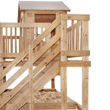 Lifespan Kids Silverton Cubby House with 1.8m Slide (Blue)