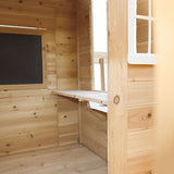 Lifespan Kids Silverton Cubby House with 1.8m Slide (Blue)