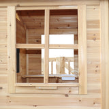 Lifespan Kids Silverton Cubby House with 1.8m Slide (Green)