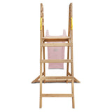 Lifespan Kids Sunshine Climb &  2.2m Slide (Pastel Pink)