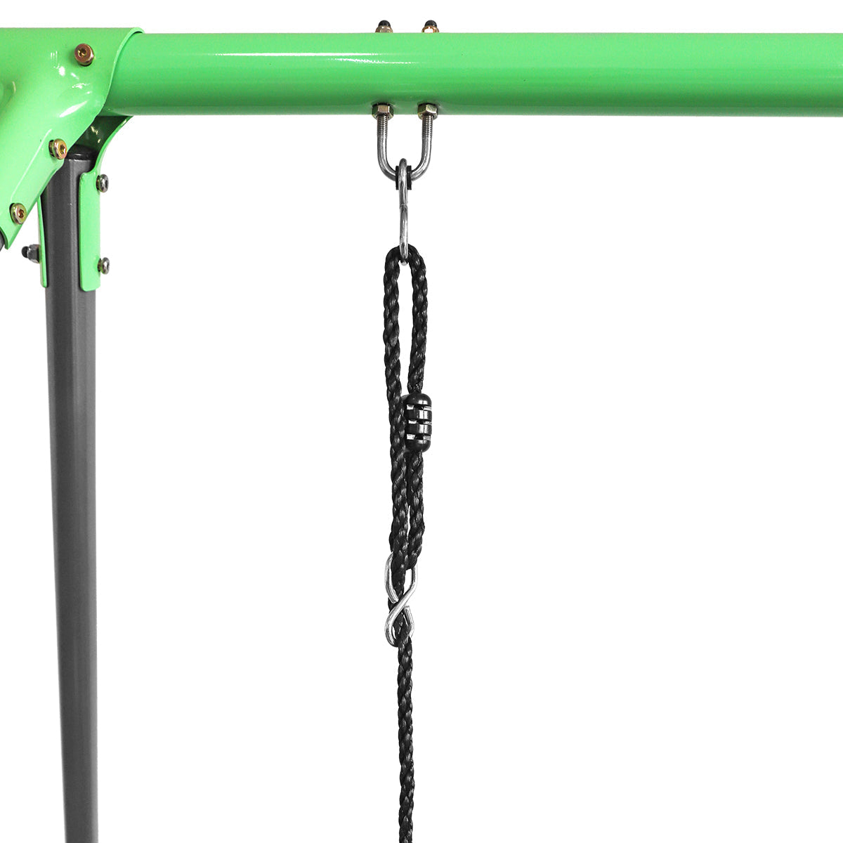 Lifespan Kids Lynx 4 Station Swing Set with Slippery Slide
