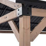 Yardtopia Fremantle 3.6m x 3m Timber & Steel Gable Roof Gazebo