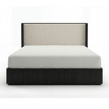 Bedroom Suite 4 Pcs In Black Colour with Tallboy