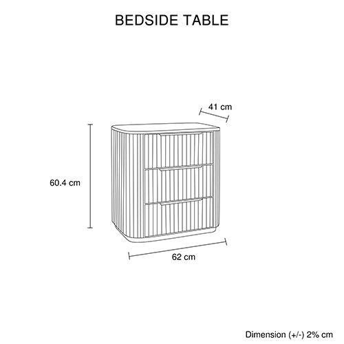 Bedroom Suite 4 Pcs In Black Colour with Tallboy