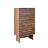 4 Pcs King Bedroom Suite with Tallboy in Fabric LED Light