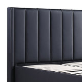 Prado 4pc Fabric Gas Lift Queen Bedroom Suite