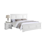 Bedroom Suite Solid MDF King White