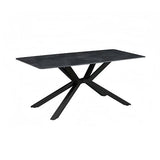 Dining Set Sintered Stone Table with PU Leather chairs