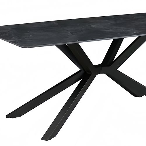 Dining Set Sintered Stone Table with PU Leather chairs