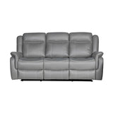 Carlton 3R+1R+1R Finest Fabric Recliner Sturdy Construction Metal Mechanism