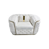 3+1+1 Seater Sofa Set Beige Velvet Fabric