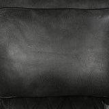 3-2 Seater Electric Air Leather Dark Grey Recliner Set