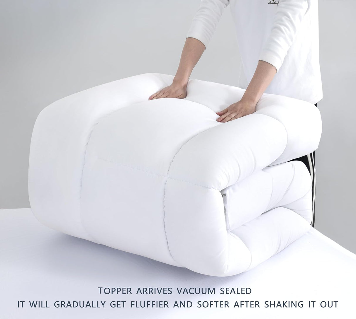 Luxurious Extra Thick 1000GSM Mattress Topper -Single size