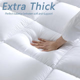Luxurious Extra Thick 1000GSM Mattress Topper -Single size