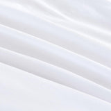 Vintage Washed Microfibre Quilt Cover Set (3Pcs) - White - Queen Size