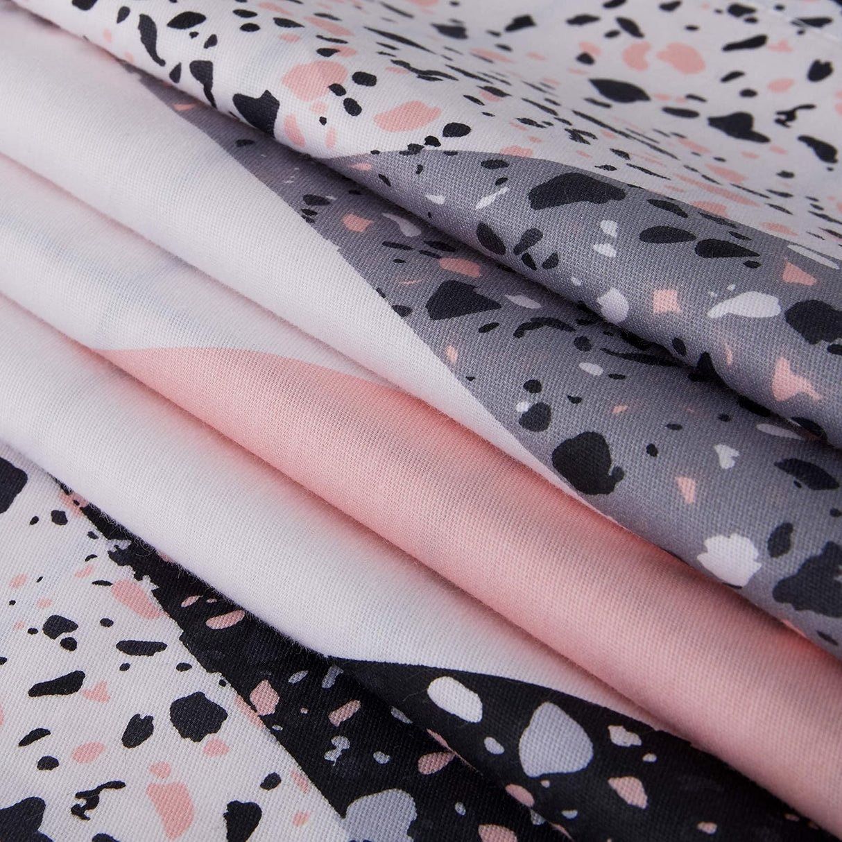 100% Cotton Reversible Quilt Cover Set - Annie - King Size