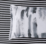 Lucas microfiber reversible quilt cover set-super king size