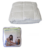 Cotton Japara Cover Microfiber Filling Mattress Protector Single