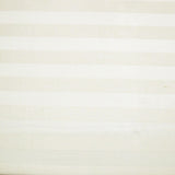 1000TC Self Striped Tailored Quilt Cover Set Ivory King