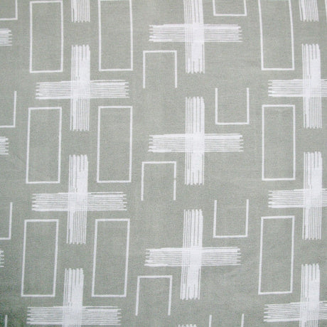 Artex Silver Crosses Quilt Cover Set Queen