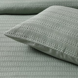 Bianca Kahlani Sage Waffle Quilt Cover Set King