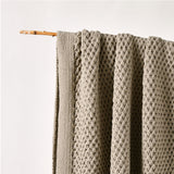 Bianca Sofala Taupe Polyester Chenille Throw Rug 130 x 170 cm