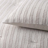 Vintage Design Homewares Reflections Natural 3 Piece Comforter Set Queen