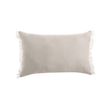 Vintage Design Homewares Natural French Linen Filled Cushion Oblong - 35cm x 55cm