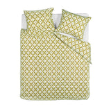 Bedding House Mae Green Seersucker Cotton Quilt Cover Set King