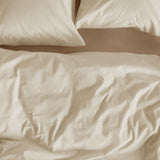 Bedding House Summer Sand Seersucker Cotton Quilt Cover Set King