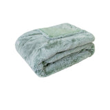 J Elliot Home Archie Sage Faux Fur Throw 130 x 160cm