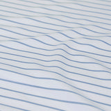 Ardor Frankie Blue Stripe Yarn Dyed Reversible Quilt Cover Set Queen