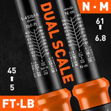 4Pc 3/8" Drive Click Torque Wrench Ratchet Socket  Adaptor Extension WorkShop